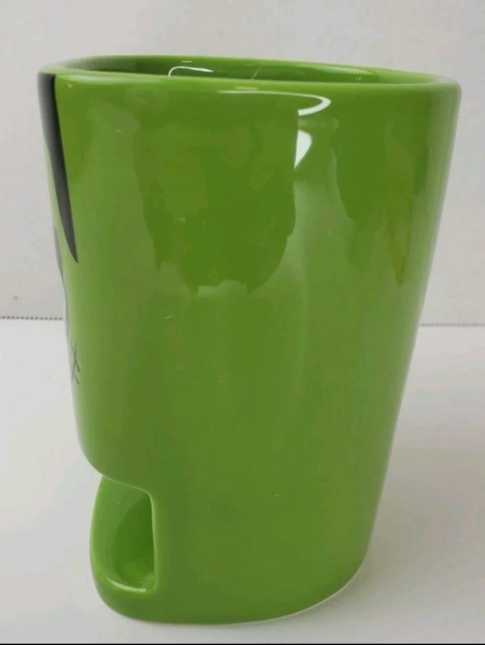 Halloween Frankenstein Monster Mug and Cookie Holder Mouth Hot Coco Coffee Tea